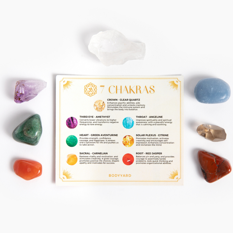7 Chakras Crystal Set